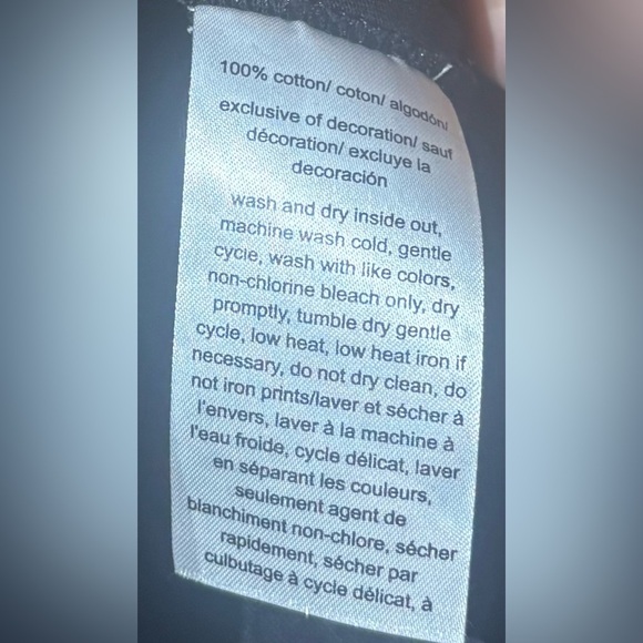 Tommy Hilfiger x New York Black Graphic Long Sleeve Tee Medium - Picture 7 of 8